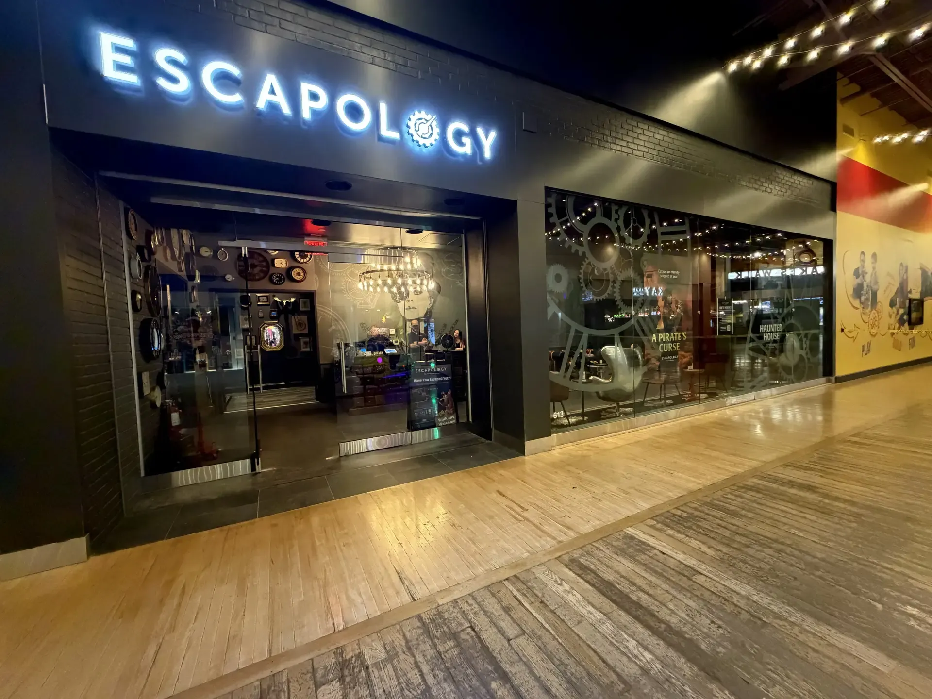 storefront of Escapology Auburn Hills