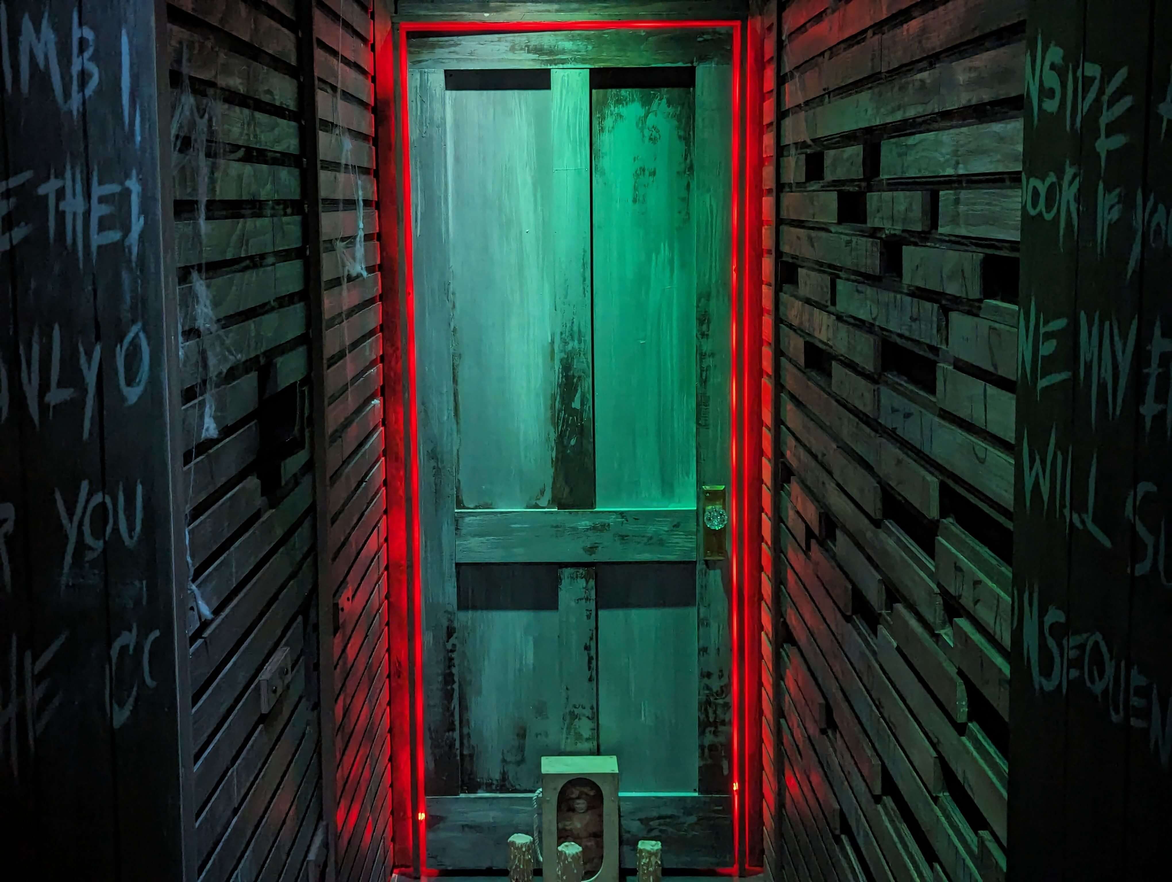 Haunted Escape Room Entrance