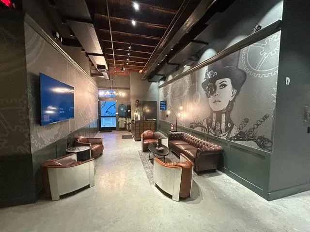 lobby of the Escapology location in Waco, Texas