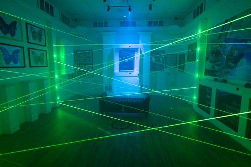 Who Stole Mona Escape Room Laser Maze
